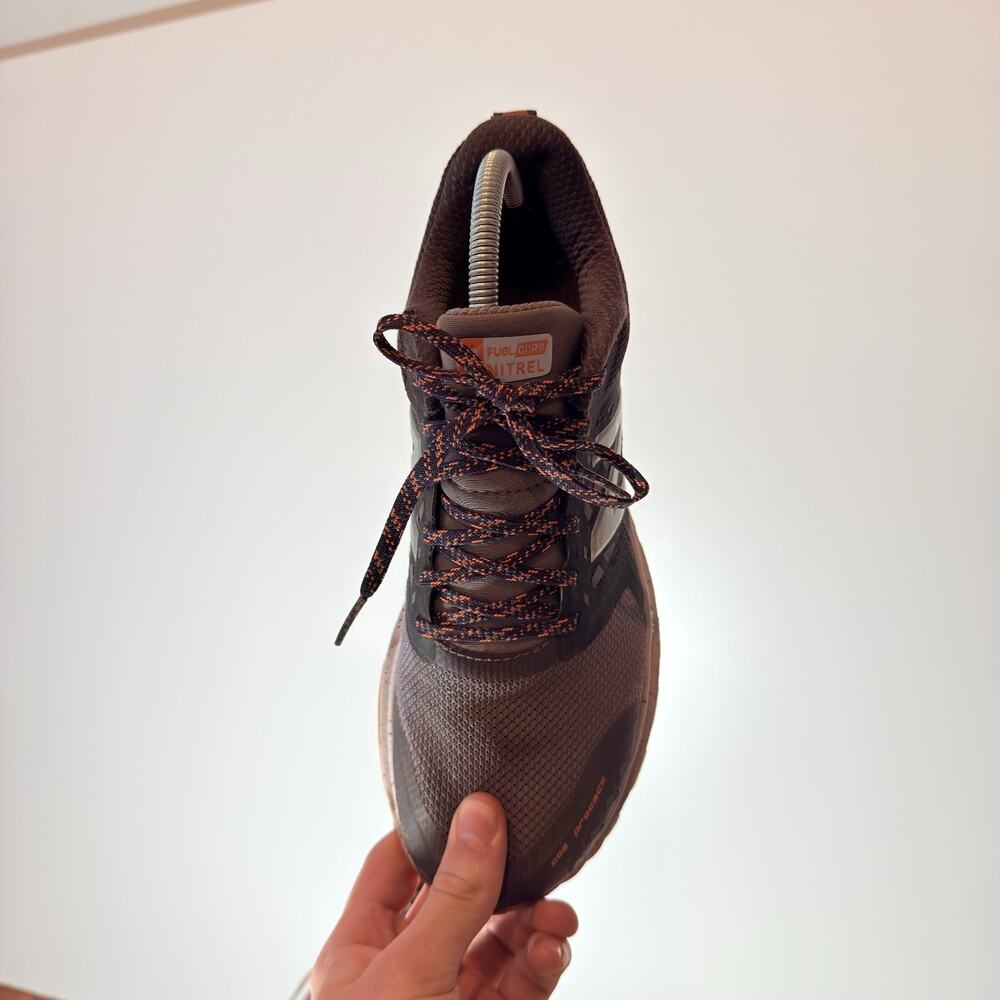 New Balance FuelCore NITREL Womens Size 9 Orange Gray Trail Hiking Running Shoes - Picture 6 of 8